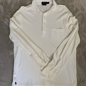 Polo Long Sleeve button Up Shirt